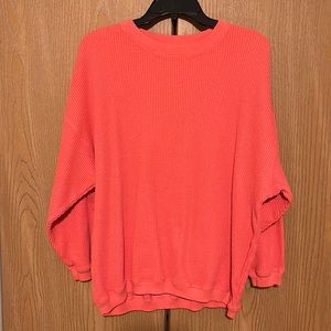 Like new aerie waffle knit tunic sweatshirt
